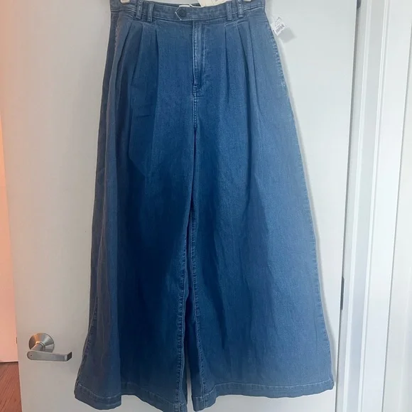 GAP x DOEN Wide-Leg Jeans in Blue - Picture 4 of 7